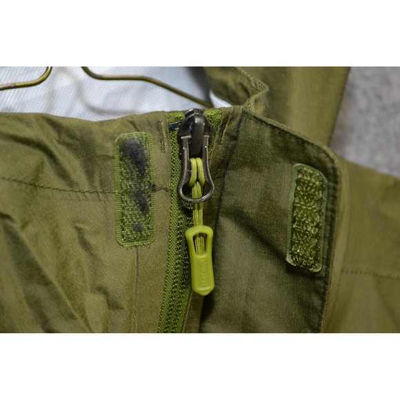 Marmot‎ Jacket Mens 2XL Olive Green Hooded Waterproof Windbreaker Outdoor - Picture 5 of 16
